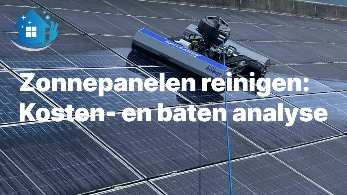 zonnepanelen reinigen rendement